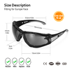 Occhiali di sicurezza protettivi pronti per donne SG037 Black
