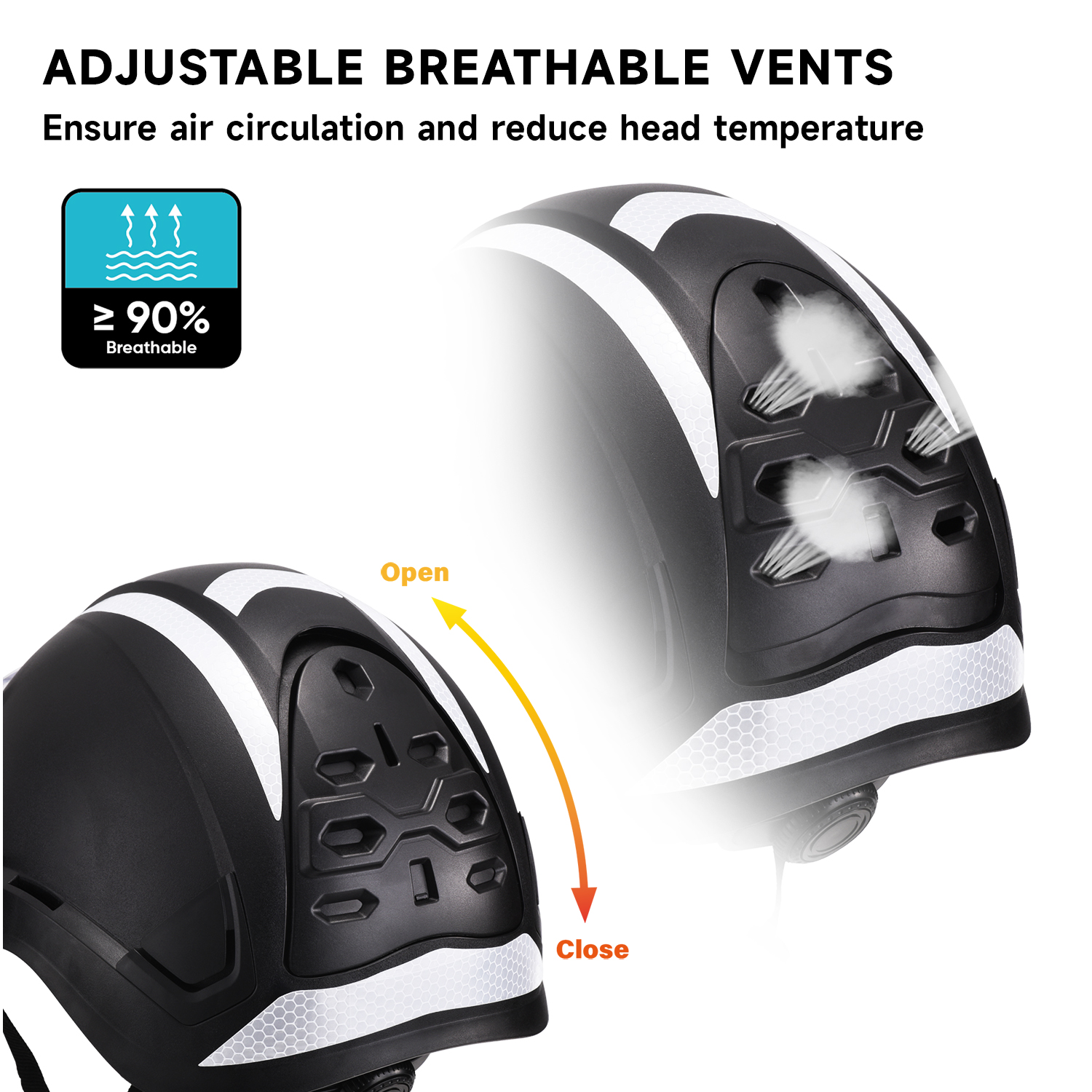 Mineri HAT HAT Caschi di sicurezza ABS SUD SUDET M-5018