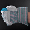 Guanti da lavoro edili in pelle FL-1015 Blu