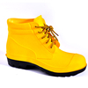 Stivali da pioggia con punta in acciaio W-6050 gialli