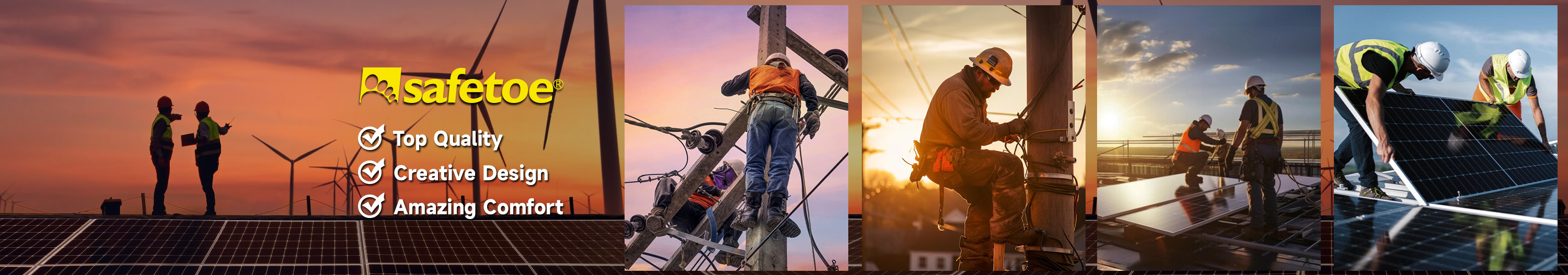 Stivali da lavoro energetici ed elettrici