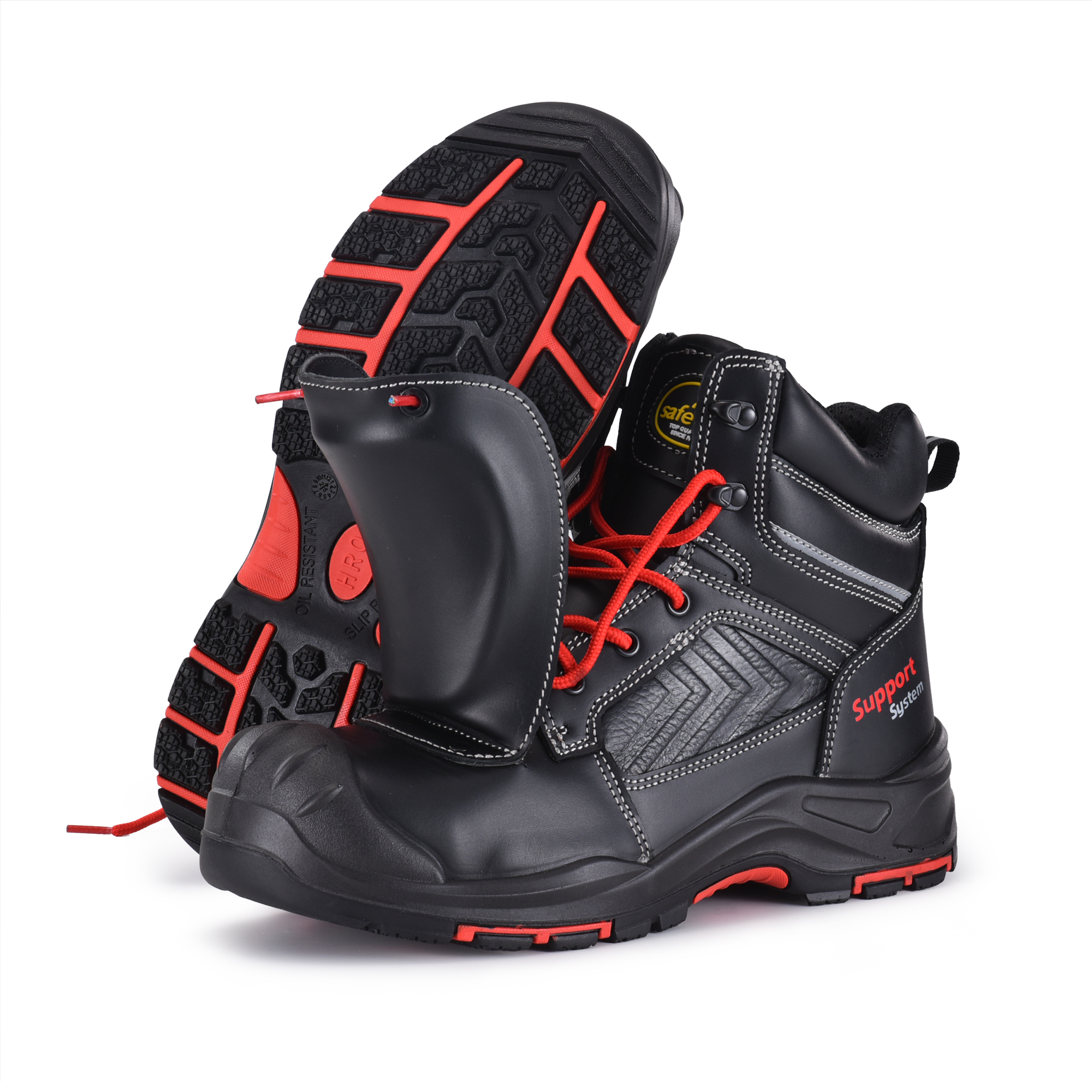 Stivali da lavoro pesante Scarpe di sicurezza impermeabile composito M-8586MP