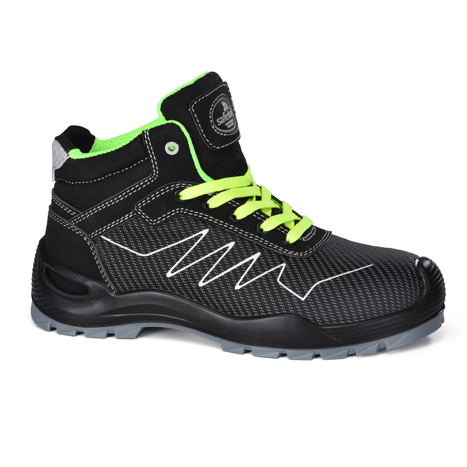 Scarpe in tessuto in stile sportivo leggero traspirante per uomo-M-M-8576 verde