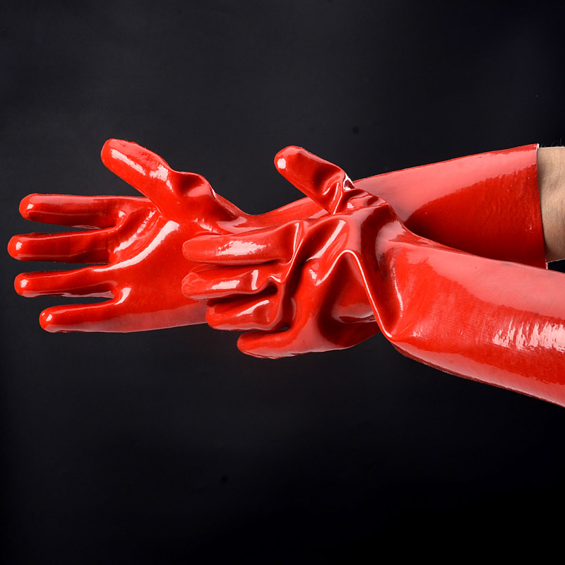 Guanti da lavoro resistenti agli agenti chimici e all'olio GSP0211R