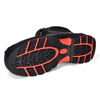 Scarpe per sicurezza PU/gomma impermeabili con punta in acciaio M-8575