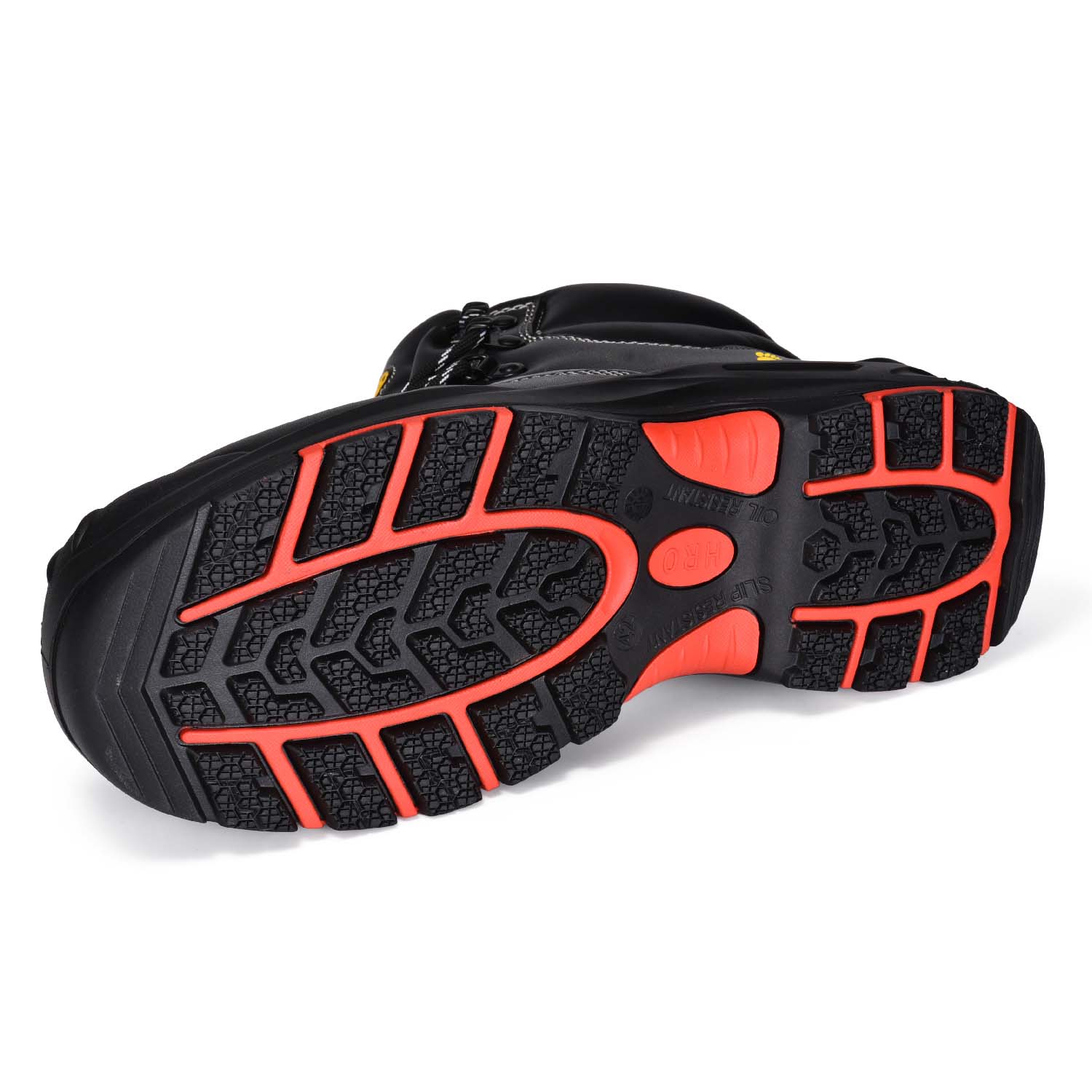 Scarpe per sicurezza PU/gomma impermeabili con punta in acciaio M-8575