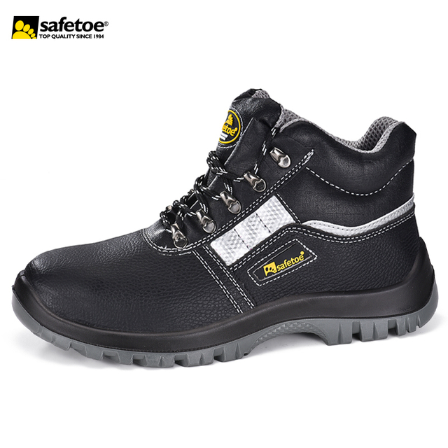 Scarpe antinfortunistiche con punta composita Stivali da lavoro protettivi neri da cantiere M-8027B