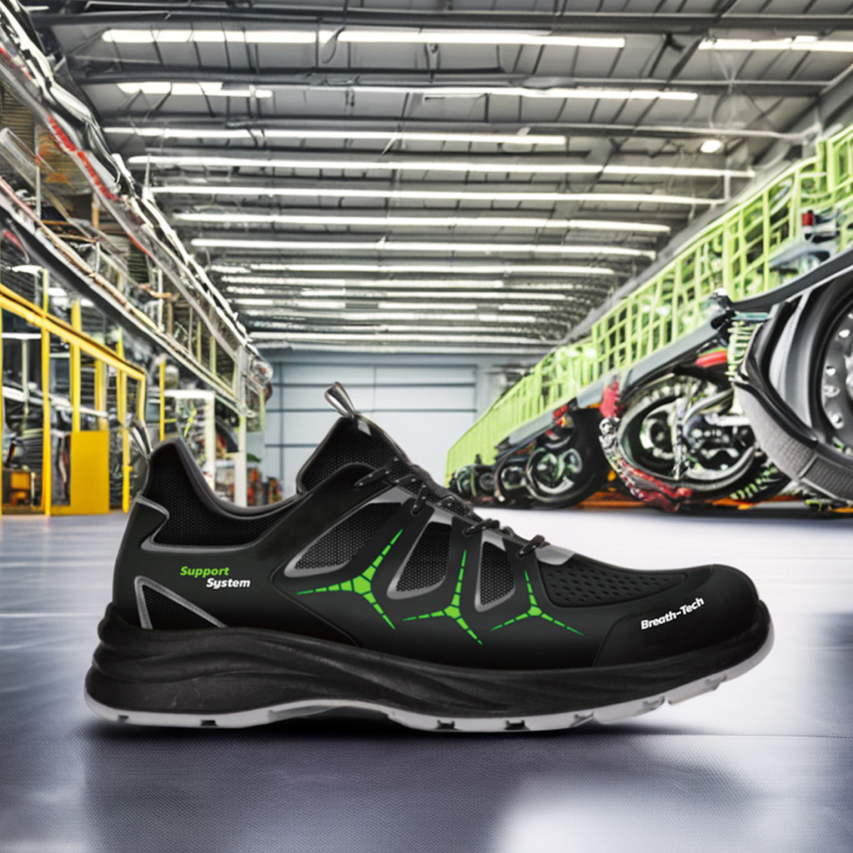 2025 Nuovo design Sneakers leggero Sneakers Scarpe da uomo lavorano L-7568
