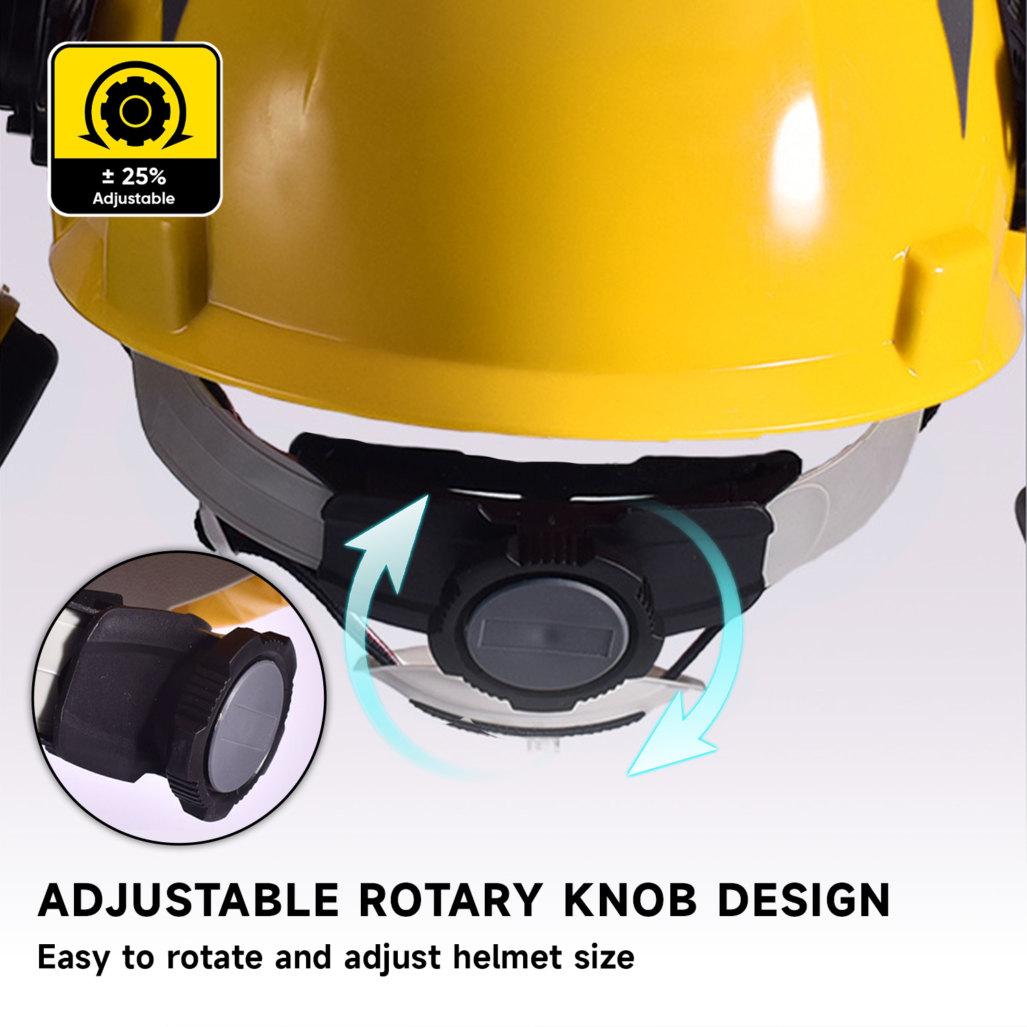 Caschi di sicurezza della protezione dello scudo facciale m-5009 giallo