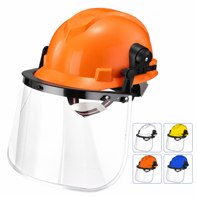 Elmetto di sicurezza elettrica di classe E con visiera W-003V