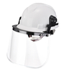 Casco di sicurezza non ventilato con visiera protettiva