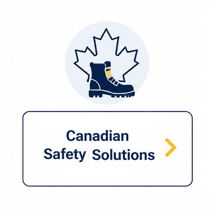 Soluzione canadese per calzature di sicurezza