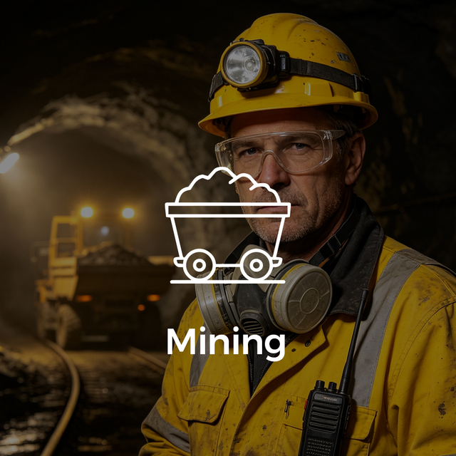Elmetti di sicurezza mineraria per lavoratori delle miniere sotterranee e industriali