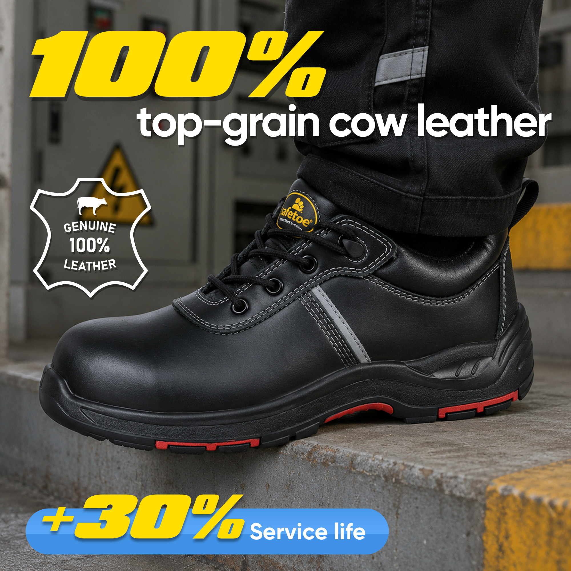 Scarpe antinfortunistiche elettriche leggere EH | Punta in composito L-7536EH