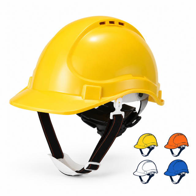 Casco di sicurezza da costruzione ventilato W-018