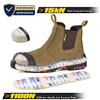 Stivali di sicurezza da miniera slip-on con punta composita e protezione antiforatura non metallica M-8025NB