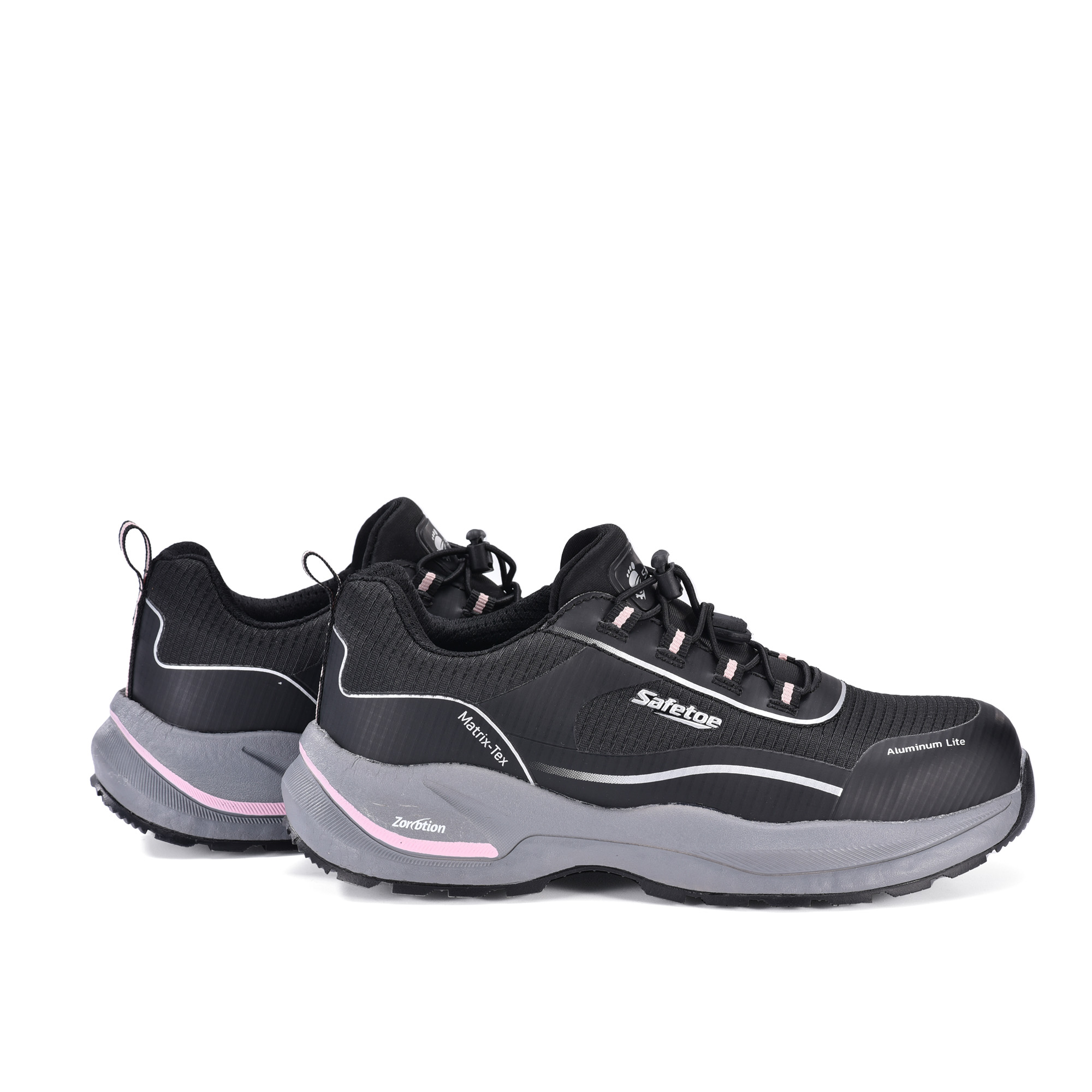 Scarpe da ginnastica di sicurezza ultraleggere da donna con punta in alluminio e protezione della piastra in PE | L-7613 