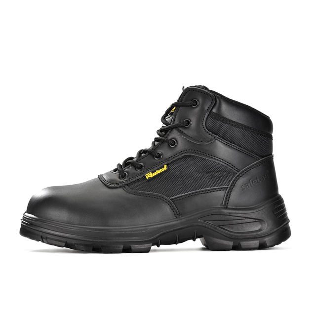 Stivali antinfortunistici stile tattico S3 con tomaia in pelle | M-8515 SafeCombat-M