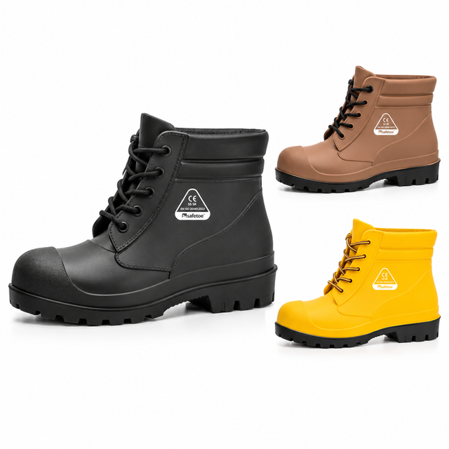 Stivali Wellington di sicurezza corti S5 W-6050