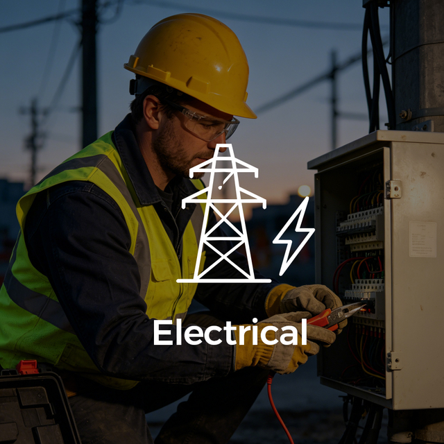 Elmetti di sicurezza elettrici per i lavoratori delle industrie elettriche ed energetiche