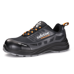 Scarpe da ginnastica di sicurezza leggere e traspiranti con punta composita e protezione in Kevlar | L-7571