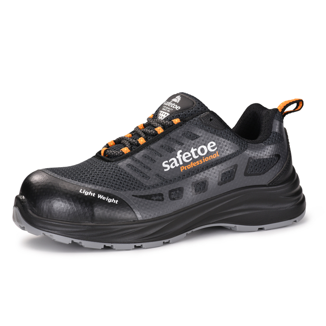 Scarpe da ginnastica di sicurezza leggere e traspiranti con punta composita e protezione in Kevlar | L-7571