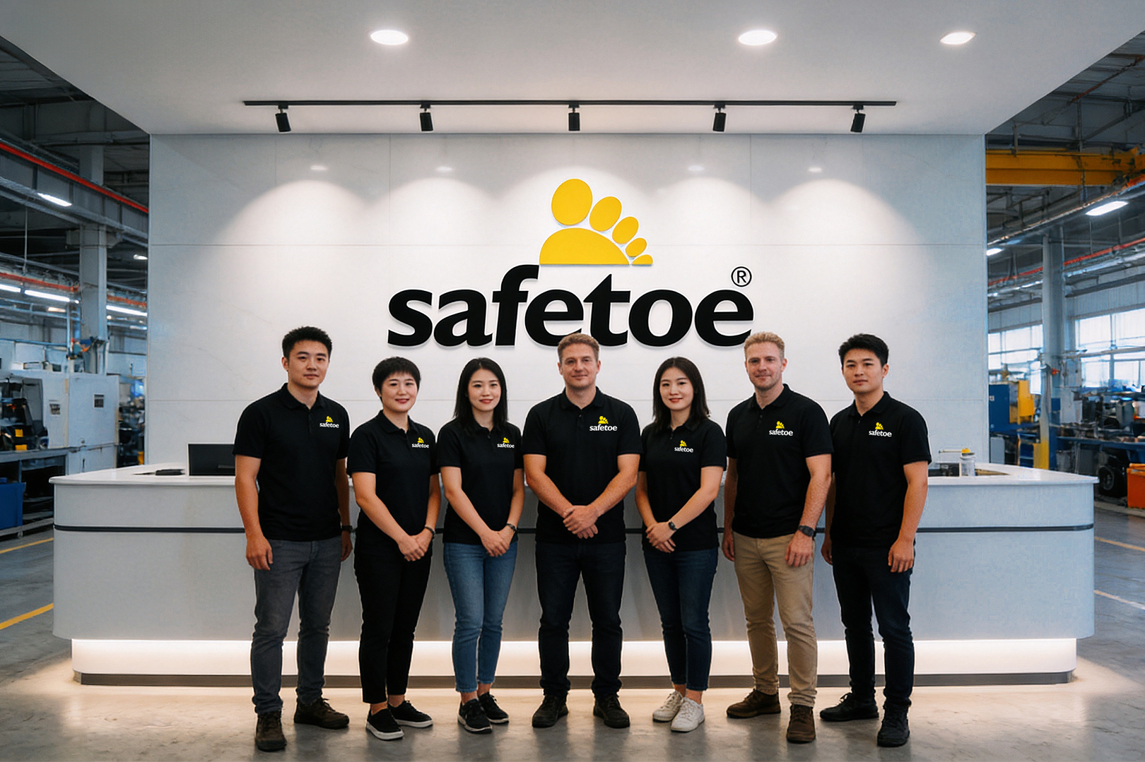 Il team di professionisti Safetoe supporta i clienti globali di calzature di sicurezza