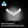 Casco di sicurezza riflettente elettrico e di utilità W-003R