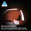 Casco di sicurezza ANSI tipo II con protezione dagli impatti superiori e laterali W-6000