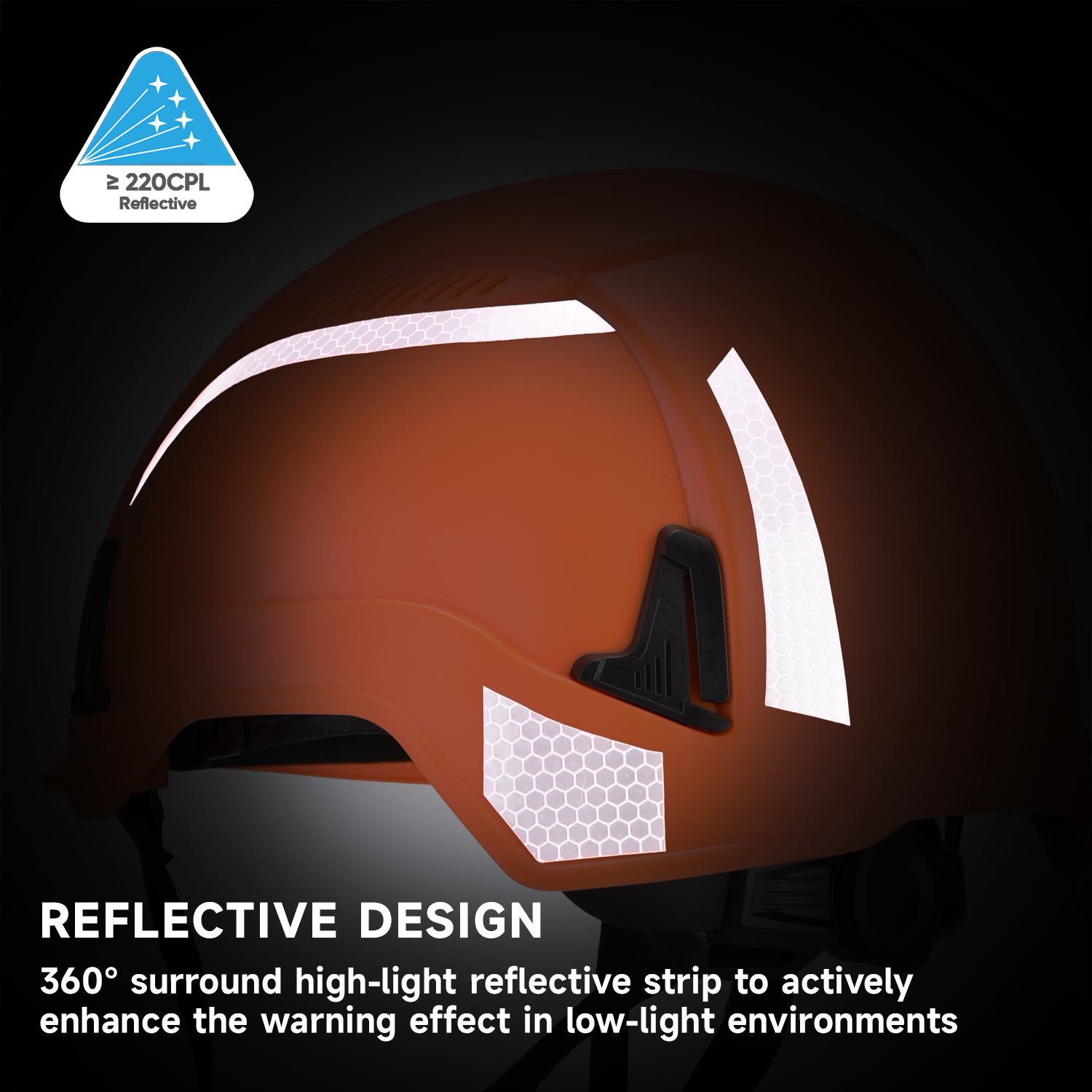 Casco di sicurezza ANSI tipo II con protezione dagli impatti superiori e laterali W-6000