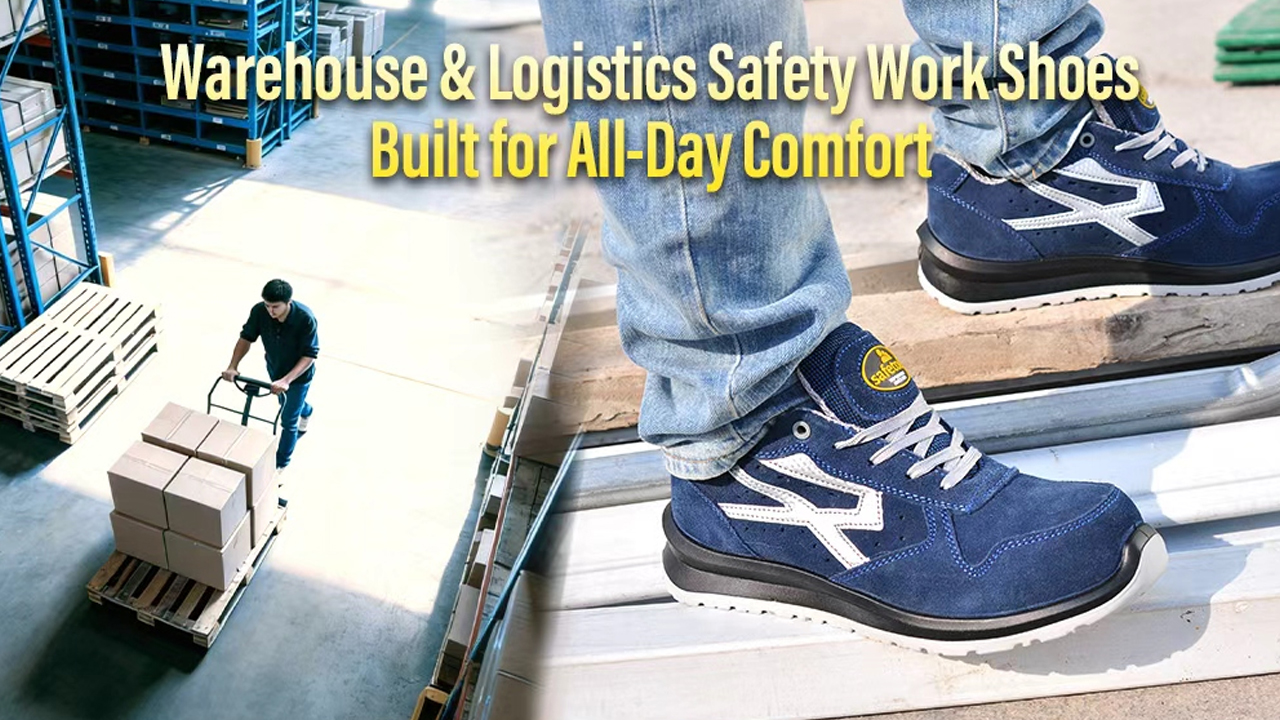 Scarpe antinfortunistiche per magazzino e logistica Comfort per tutto il giorno L-7328