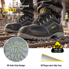 Scarpe antinfortunistiche da costruzione leggere S3 con punta in acciaio | L-7163 WorkShield Pro