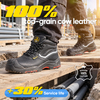 Scarpe antinfortunistiche per l'edilizia industriale certificate Black Cow M-8520PRST SiteShield Max