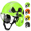 Casco di sicurezza forestale con visiera e paraorecchie M-5018