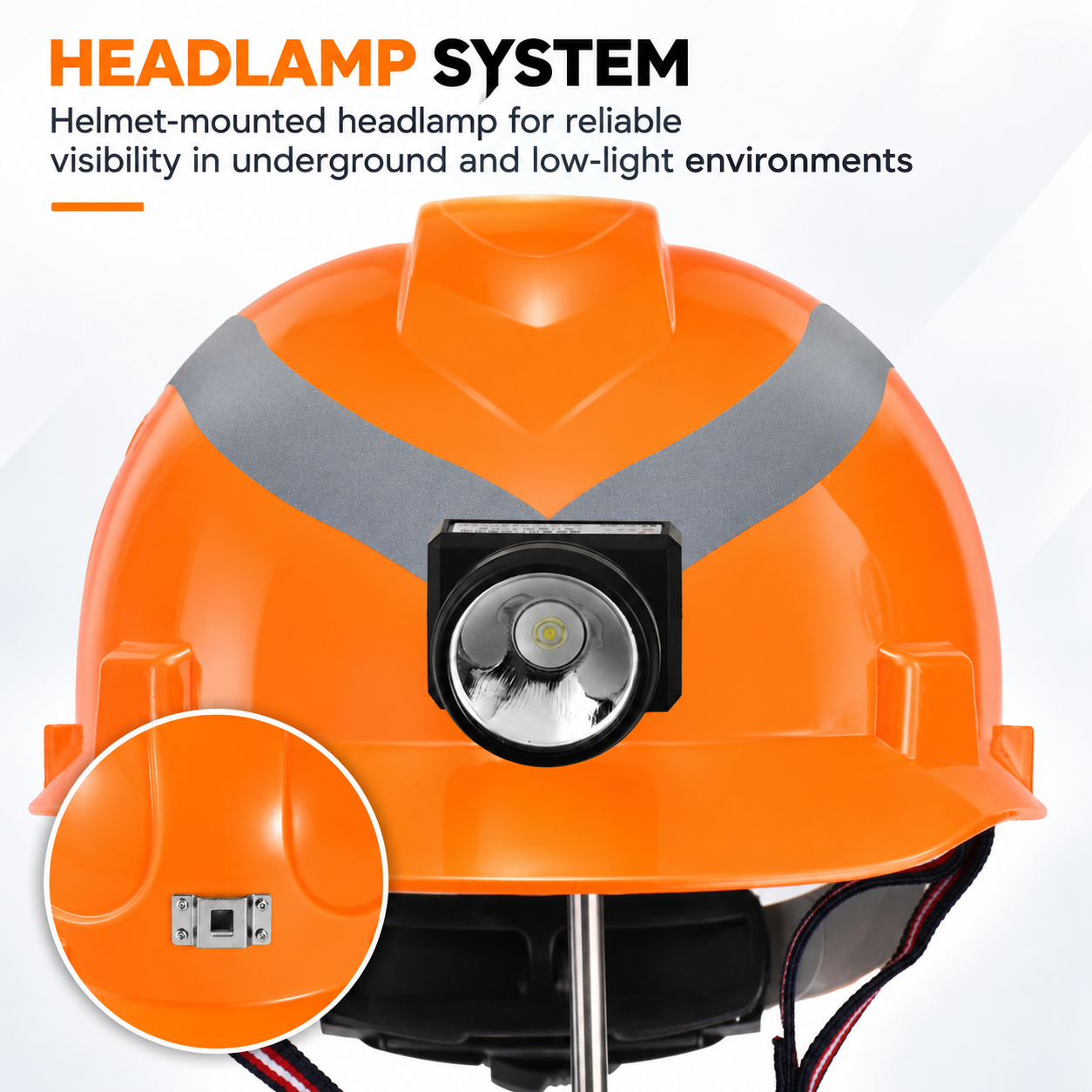 Casco di sicurezza per utilità sotterranea W-003L