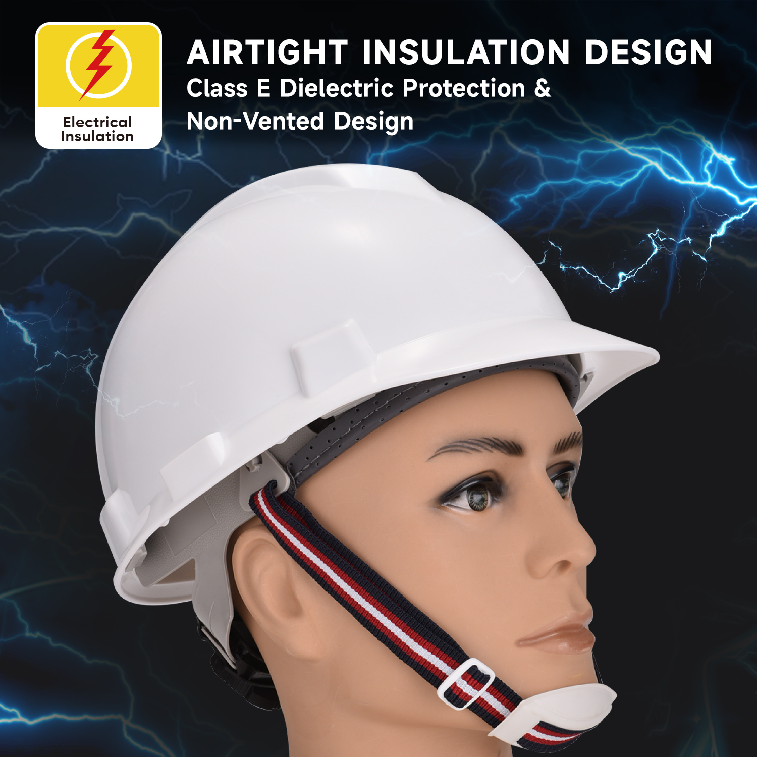 Casco di sicurezza elettrica di classe E W-003