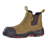 Stivali di sicurezza da miniera slip-on con punta composita e protezione antiforatura non metallica M-8025NB