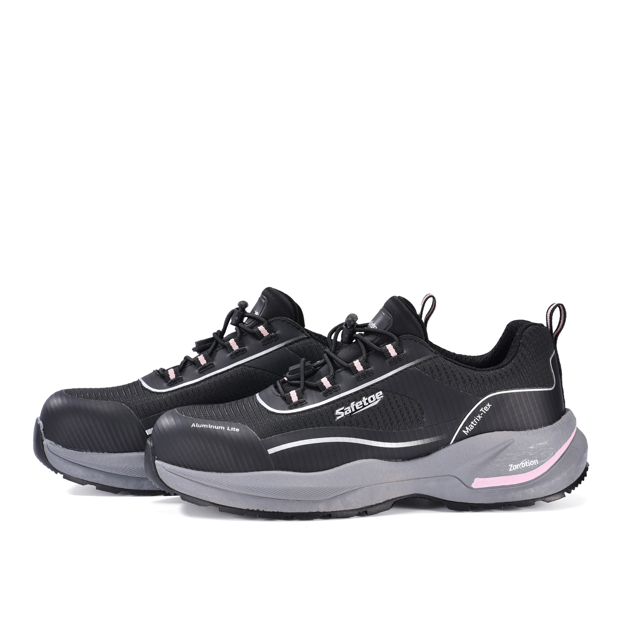 Scarpe da ginnastica di sicurezza ultraleggere da donna con punta in alluminio e protezione della piastra in PE | L-7613 